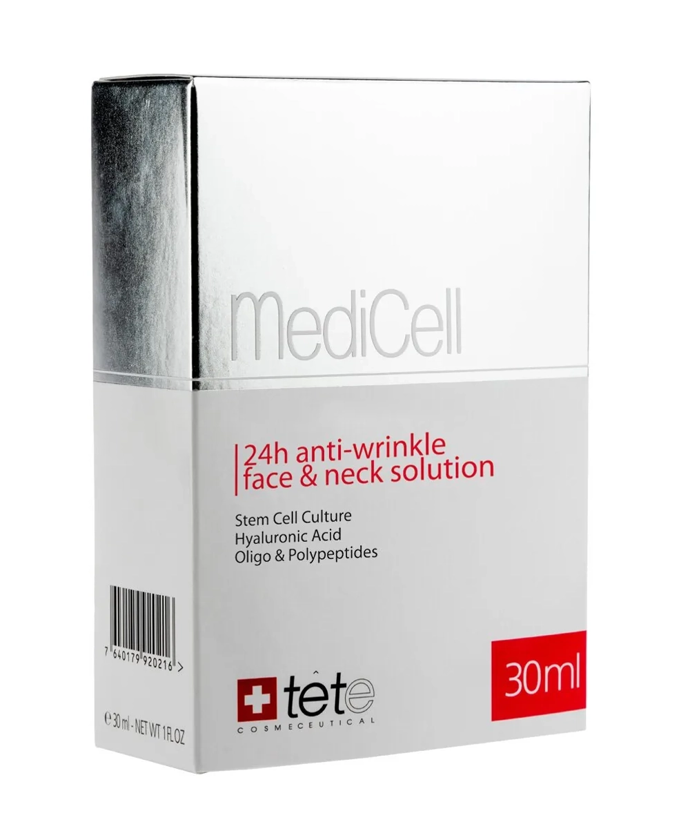 MediCell Комплекс против морщин для лица и шеи 24-часового действия / TETe 24 anti-wrinkle solution (face & neck) 30 ml