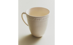 Zara Home чашка из фаянса, цвет кремовый, 14.5 см
