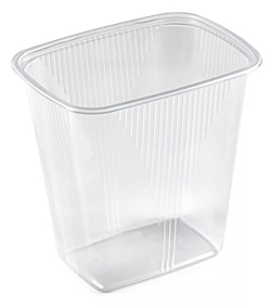 Одноразовые контейнеры 500мл 108х82мм ПП прозрачные (100/1000шт)