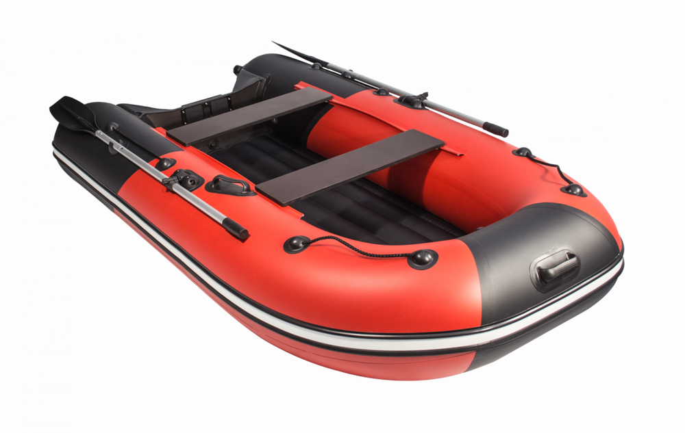 Ривьера-2900 НДНД красная (лодка ПВХ под мотор)