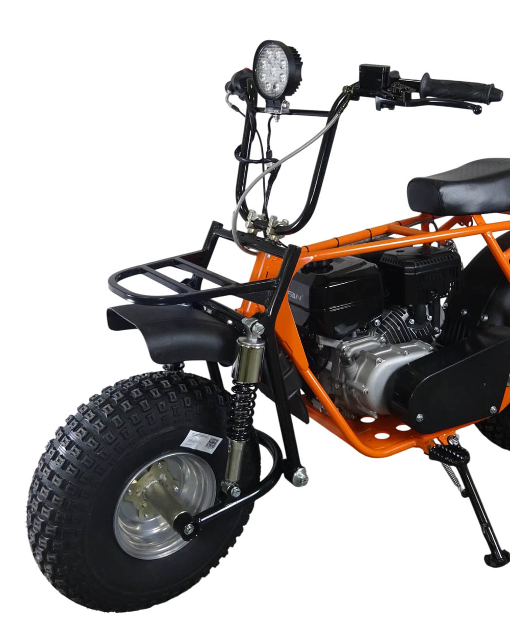 Мотоцикл внедорожный СКАУТ САФАРИ 3L-10 BIGFOOT (ФАРА, перед и зад подвес., KP270, руч.старт, диск торм)