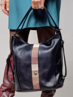 GERA Сумка-рюкзак женская через плечо, трансформер