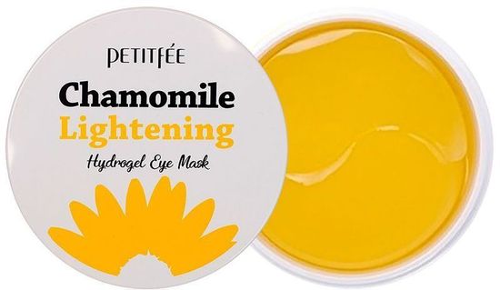 Petitfee Патчи гидрогелевые с ромашкой - Chamomile Lightening Hydrogel Eye Patch 60 шт