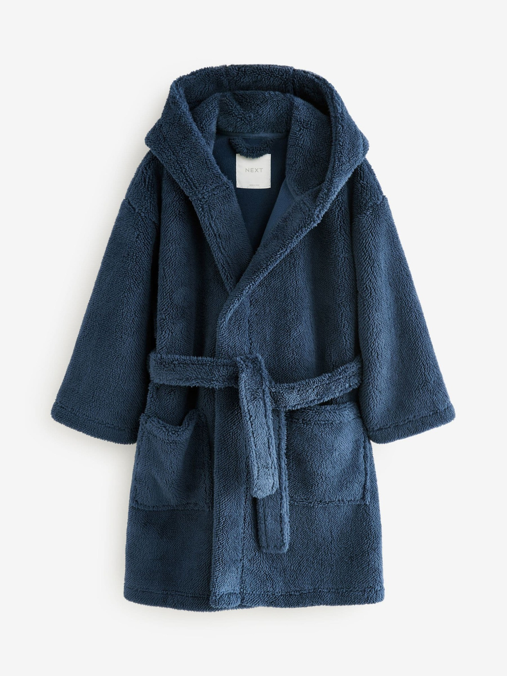 Халат флисовый для мальчика Next N23-825, Темно-синий
