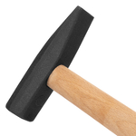 Молоток слесарный 200 г, квадратный боек, деревянная рукоятка Сибртех 10211