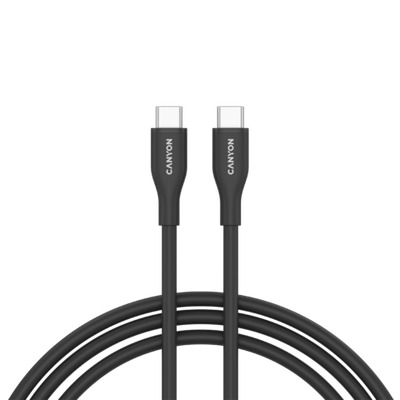 CANYON cable CC60SC10 C-C 60W 1m Silicon Black