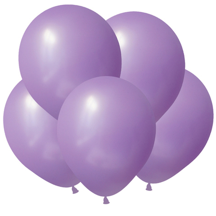 KL Пастель 5 Сиреневый / Light purple / 100 шт. /, Латексный шар