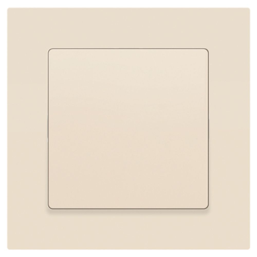 Кнопка Intro Accent 6-109-02 10А-250В IP20 СУ AL/CU слоновая кость | Intro