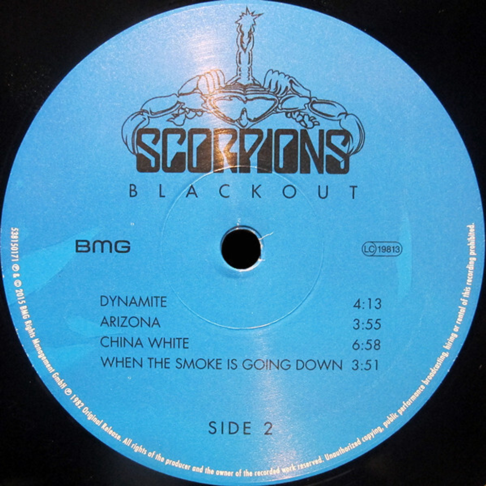 Scorpions / Blackout (50th Anniversary Deluxe Edition)(LP+CD)