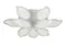 3501/6+3 WHITE (1) Люстра (RL)