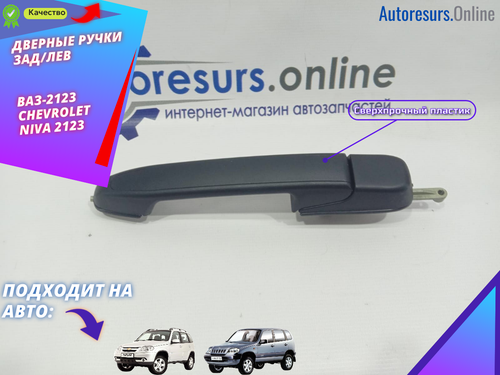 Ручки дверные наружние "Дим73" ВАЗ 2123 задние левые