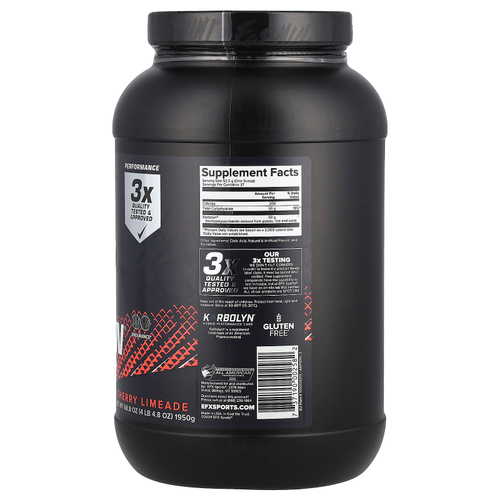 EFX Sports, Karbolyn Fuel, вишневый лаймад, 1950 г (4 фунта 4,8 унции)