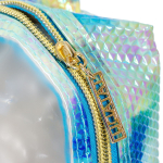 Косметичка 19.5х8х10 см, Прозрачная, Y9-021, молния