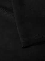 Толстовка Hardlunch Crew с коротким рукавом черная