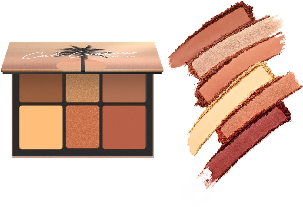 Smashbox Cali Contour Palette - Палетка для контурирования лица оттенок Medium Deep, 20 g