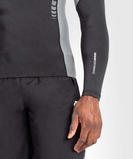 Рашгард Venum Tempest Black/Grey L/S