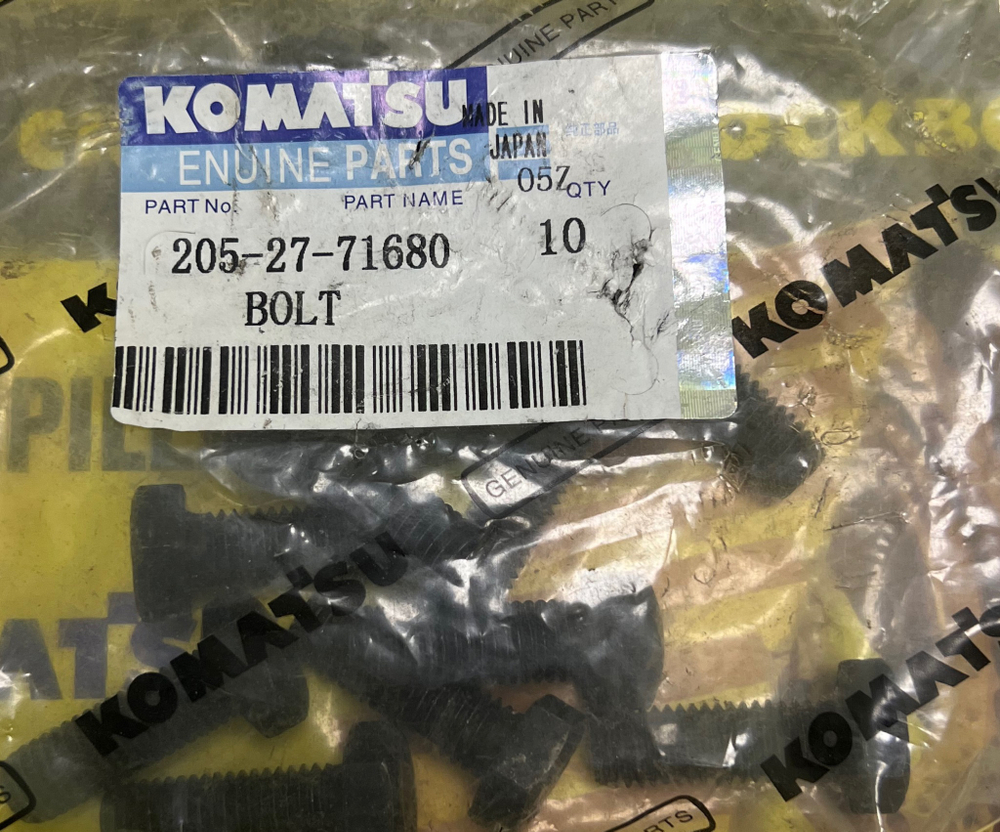 Болт Komatsu 205-27-71680