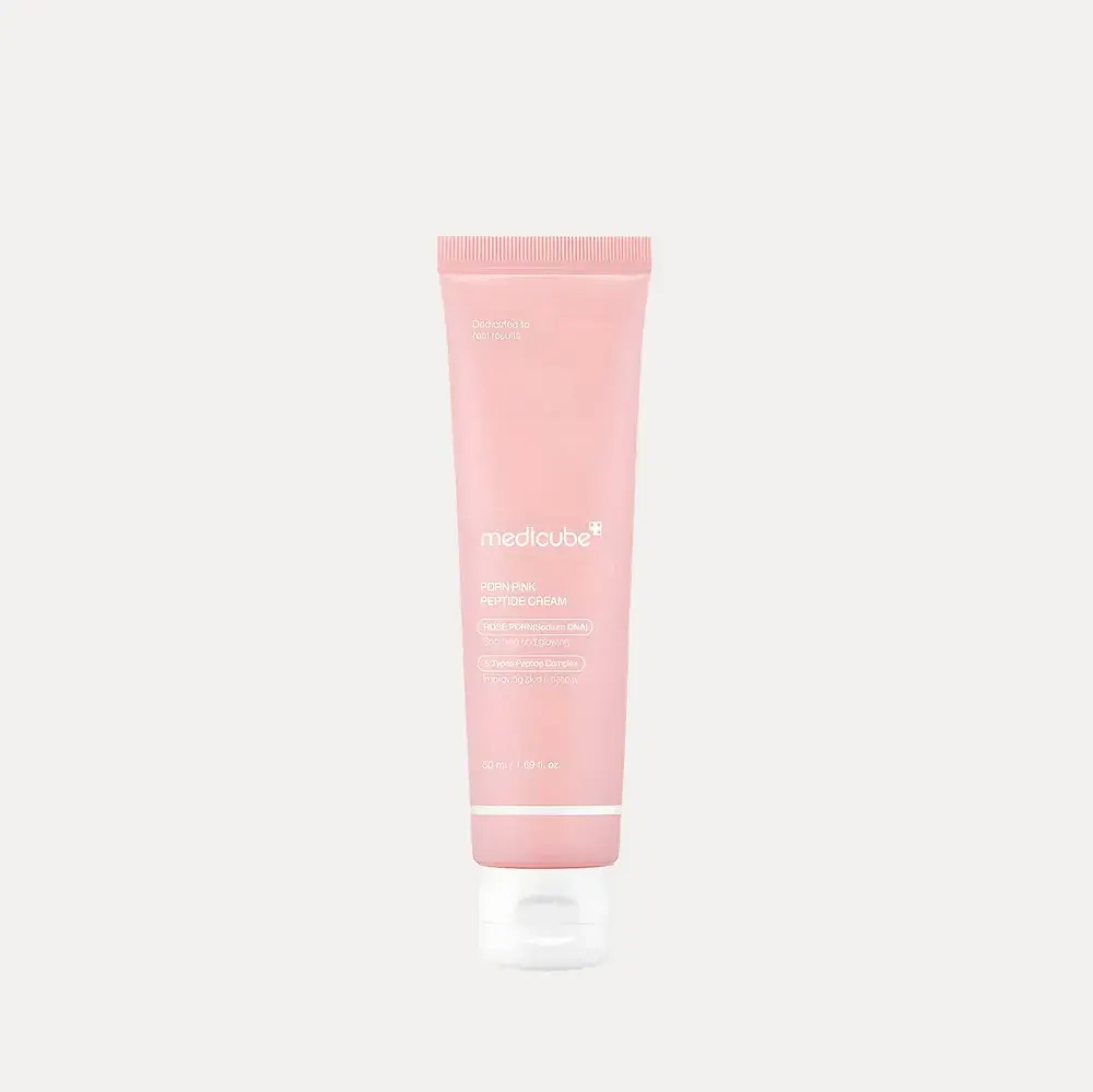 MEDICUBE Крем увлажняющий с пептидами PDRN Pink Hyaluronic Moisturizing Cream (50 мл)