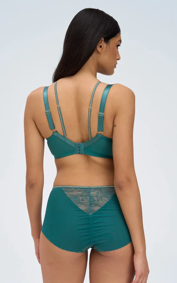 Трусы-слип Chiara Gold Classic Green