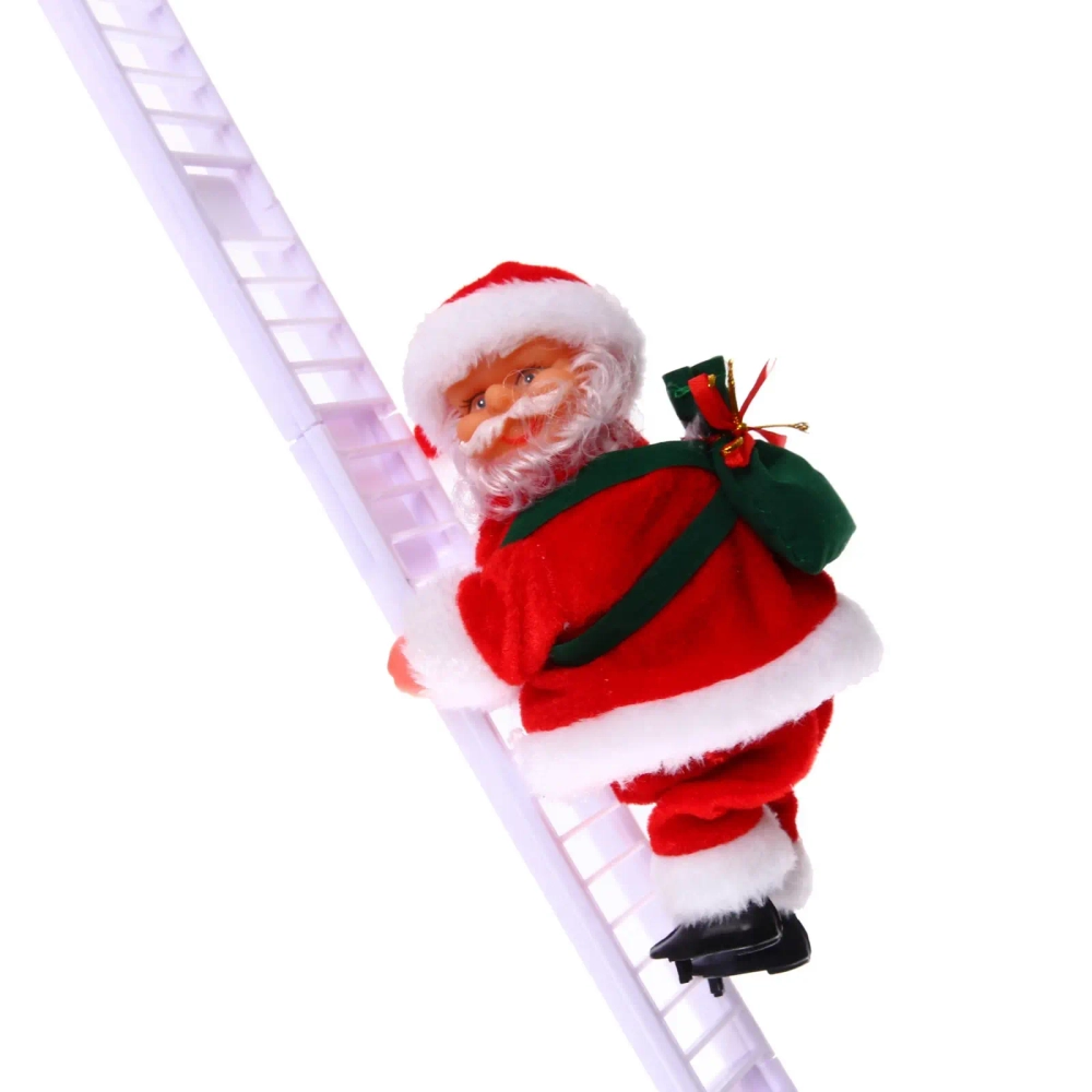 Дед Мороз на лестнице «Под новогодней звездой» 25 см