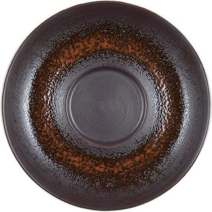 Блюдце «Эстиа» (для арт.LEST019RG151008) фарфор D=11,5см коричнев.,белый 3025150