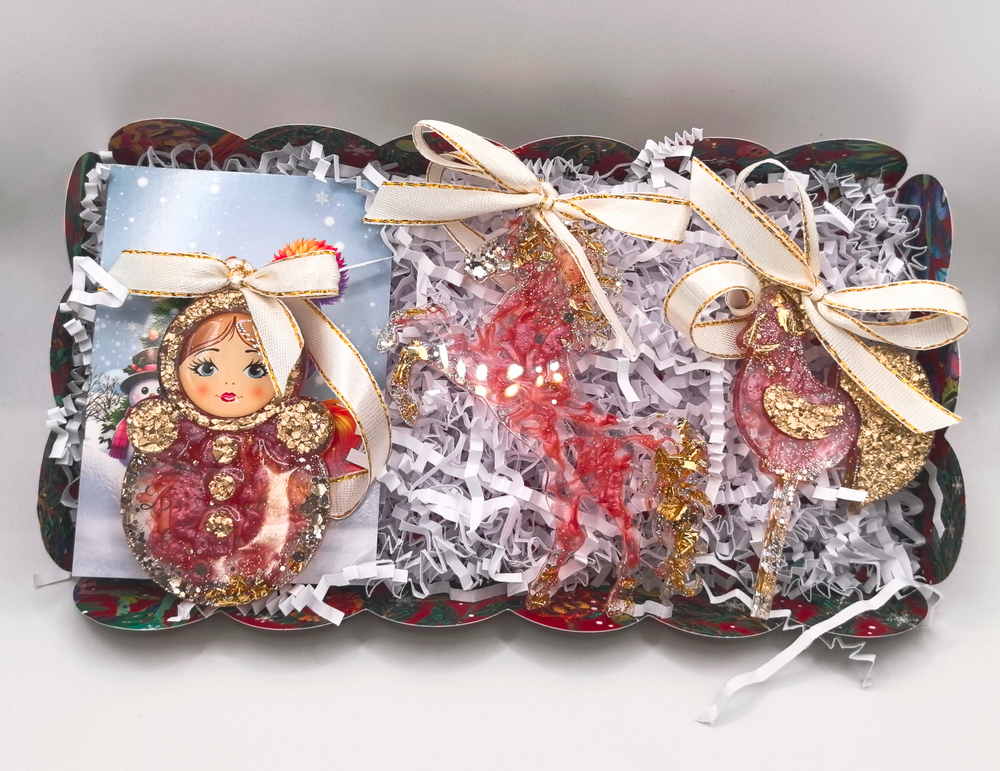 Ёлочные игрушки "Русский стиль"