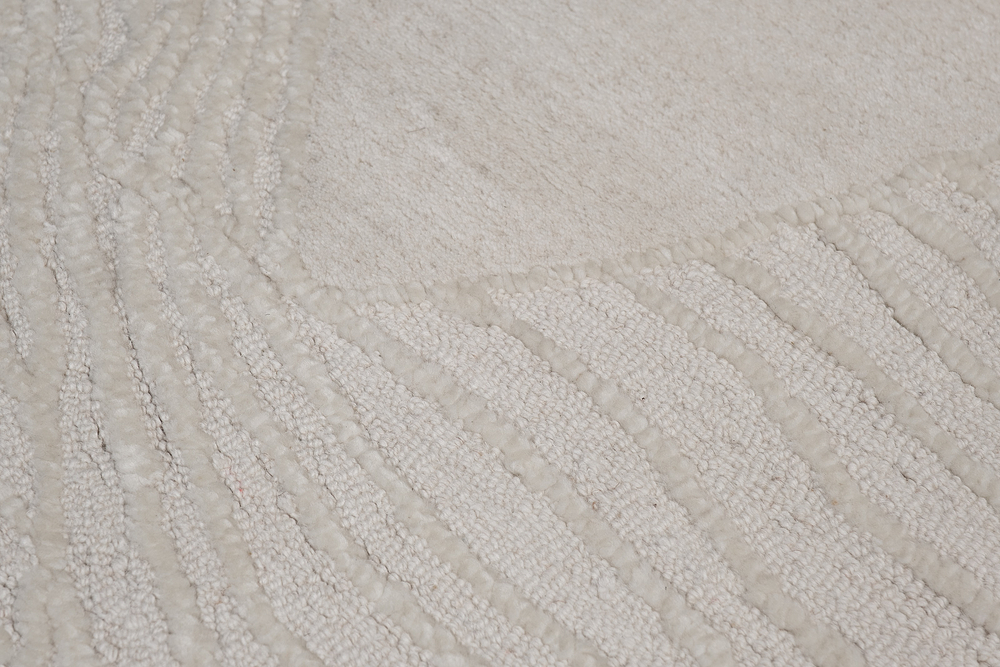 Ковер 160х230см Garda Decor Leaf серо-бежевый