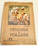 "Столица и усадьба. № 35, 43, 53, 73". Журнал красивой жизни". Товарищество Р. Голике и А. Вильборг, 1913-1917 г.