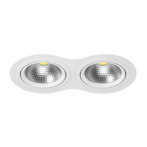 Комплект из светильника и рамки Lightstar Intero 111 (217926+217906+217906) i9260606