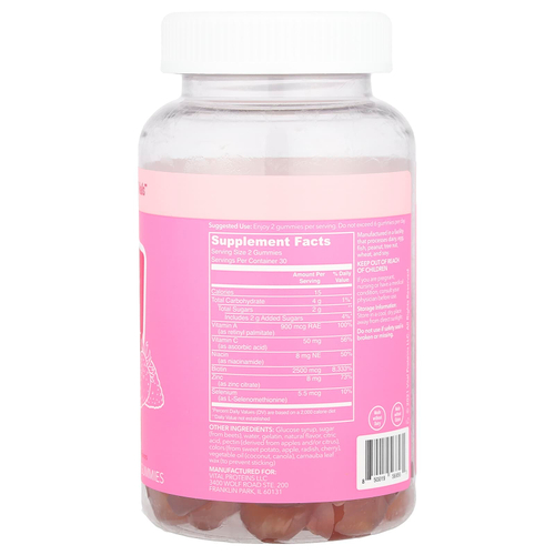 Vital Proteins, Beauty Gummies, клубника, 60 жевательных таблеток