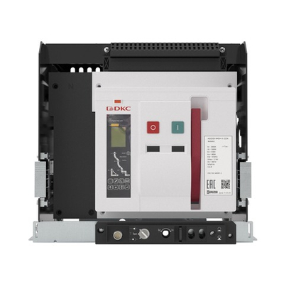 Воздушный автоматический выключатель YON AGS16S 4Р 1600 А 80 кА, типоразмер N, расцепитель 3H, выкатной, управление 220 В AC, горизонтальное подключение