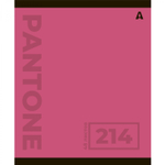 Тетрадь 48л., А5, клетка, Alingar "Pantone", скрепка, мелованый картон ( стандарт), блок офсет, 5 дизайнов в пленке т/у