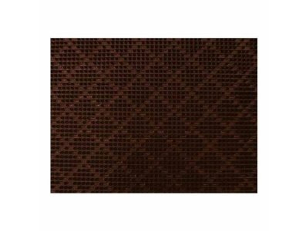 Щетинистое покрытие Ромб темный шоколад (рулон 0,9*15м)
