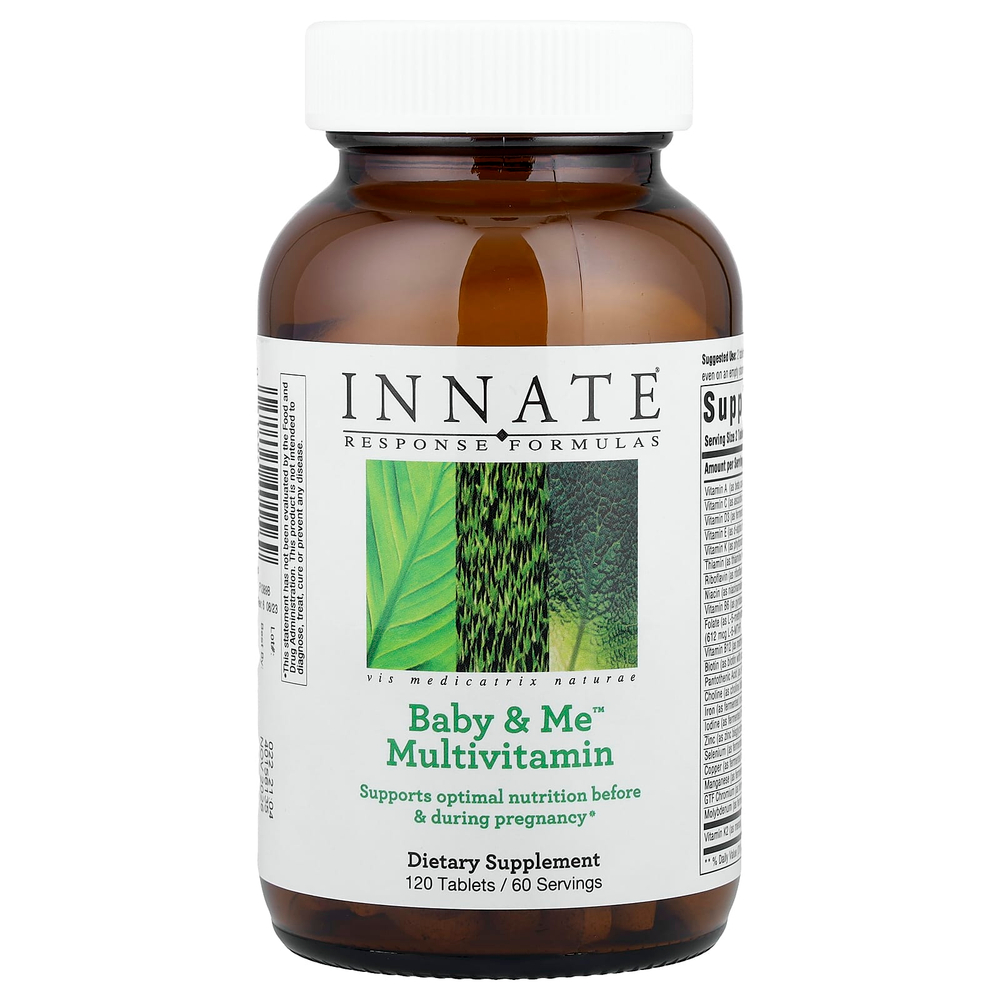 Innate Response Formulas, мультивитамины для Baby & Me™, 120 таблеток