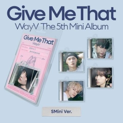 Альбом WAYV - GIVE ME THAT 5th Mini Album SMini RANDOM Version