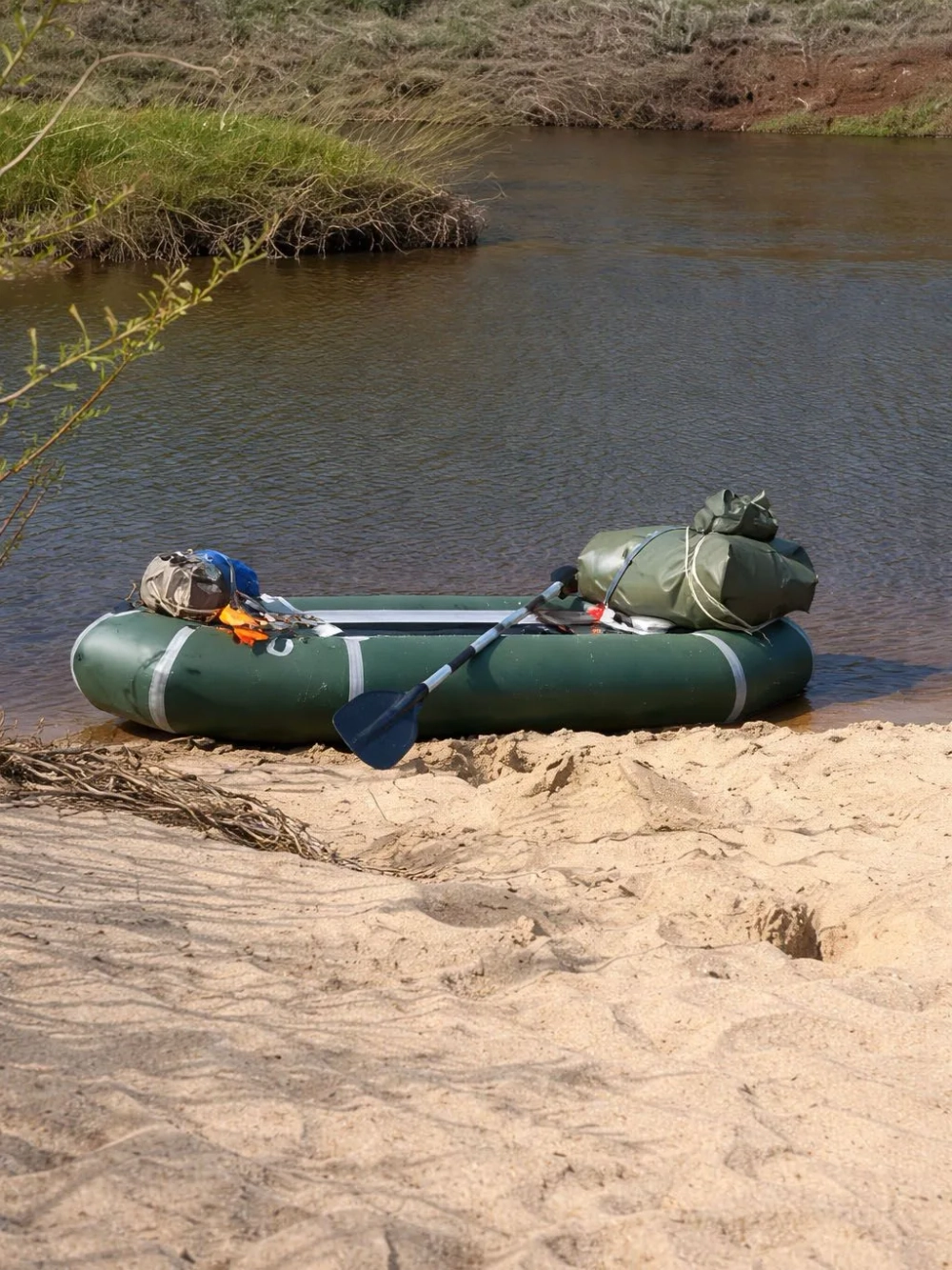 Лодка пвх для рыбалки пакрафт надувной Тунгус 2 Д