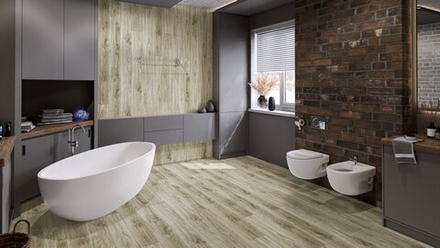 LVT-плитка Damy Floor SL3739-3-LVT Дуб Белый