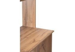 Письменный стол Лайт 03.243 150х57х180 дуб золотой (craft) / белый премиум