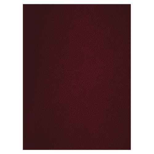 Тетрадь 80л., А4 клетка BG, бумвинил, бордовый