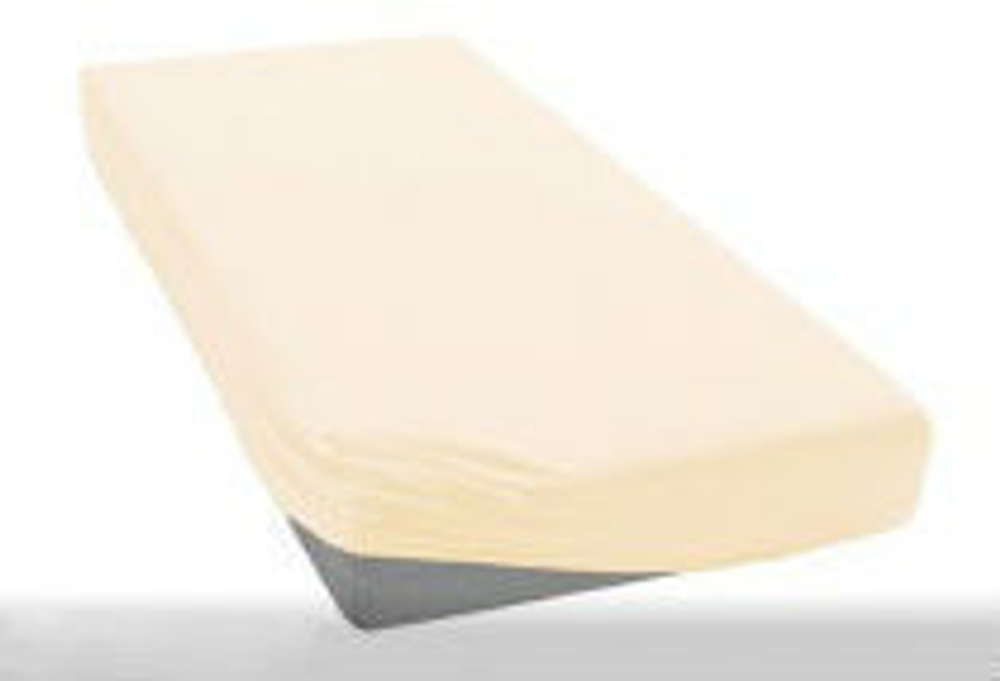 Простыня трикотажная 120-130x200 Elegante 8000 ваниль