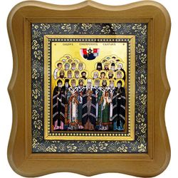 Собор Сибирских святых. Икона на холсте.