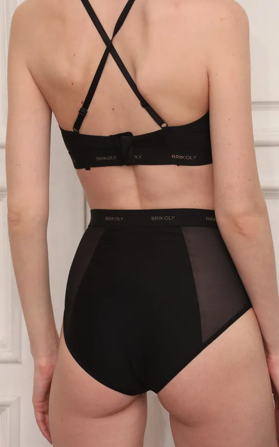 Трусы-слипы CLT.01/black