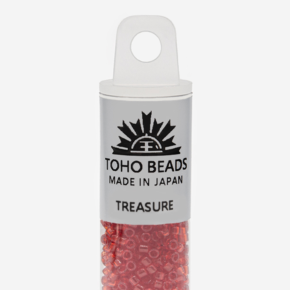 Японский бисер TOHO Treasure (№5C), прозрачный