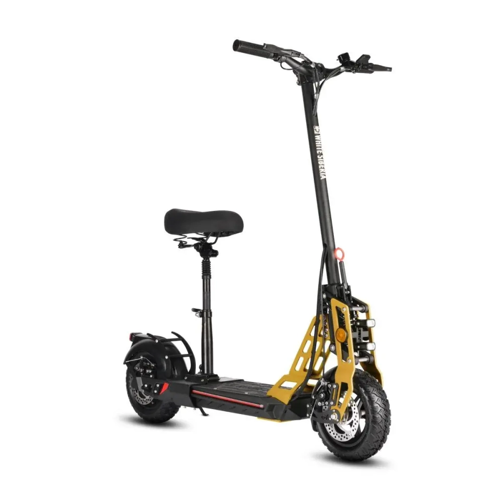 Электросамокат WHITE SIBERIA TAIGA 1000W с сиденьем