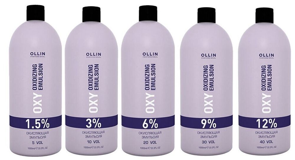 Окисляющая эмульсия «Oxidizing Emulsion», Oxy Ollin Perfomance, 1000 мл.