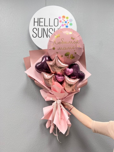 Букет из шаров на День мамы