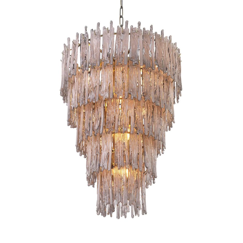 Люстра KG1258P-12 chrome/silver