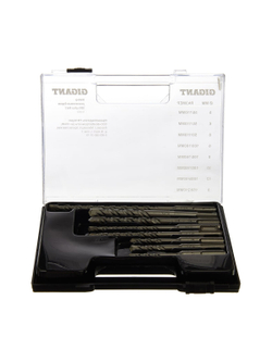 Набор усиленных буров SDS-plus (8 шт; 5-12 мм) Gigant G-11011