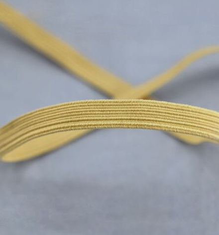 Резинка 6,6 мм, цвет телесный, намотка 100 м (10013160/150223/3069969/1_Чехия)