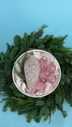 Набор стеклянные игрушки #58